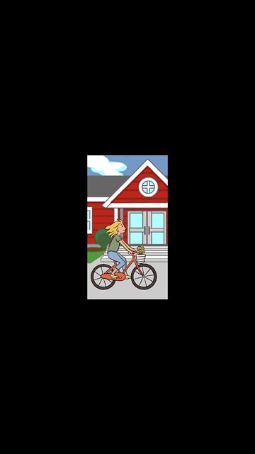 #shorts shortsbetter #shortsyoutube girl cycling #Animation 2danimation colorful video with music