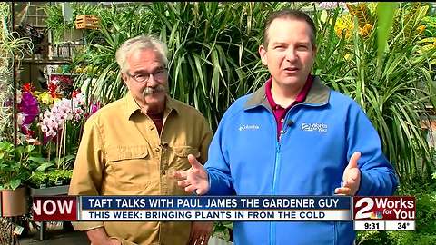 Taft talks with Paul James The Gardener Guy