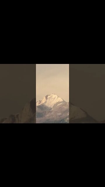 First Snow of Season, Pagosa Peak, Colorado #shorts