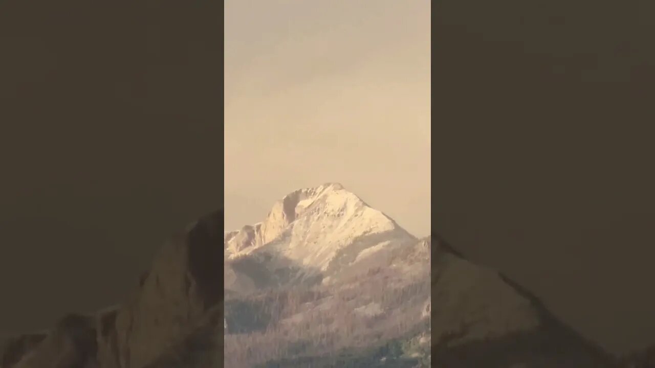 First Snow of Season, Pagosa Peak, Colorado #shorts