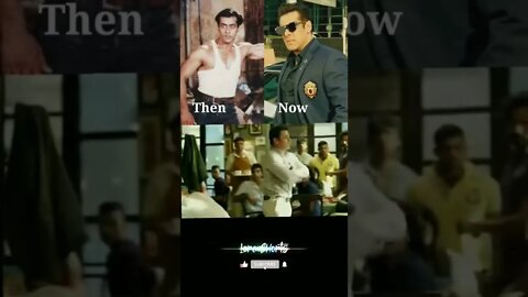 Salman Khan Then & Now #loreshorts #shorts