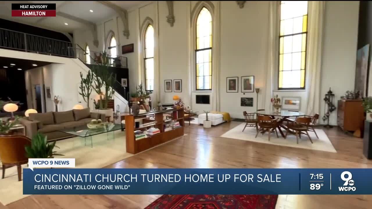 Cincinnati church-turned-home featured on 'Zillow Gone Wild'
