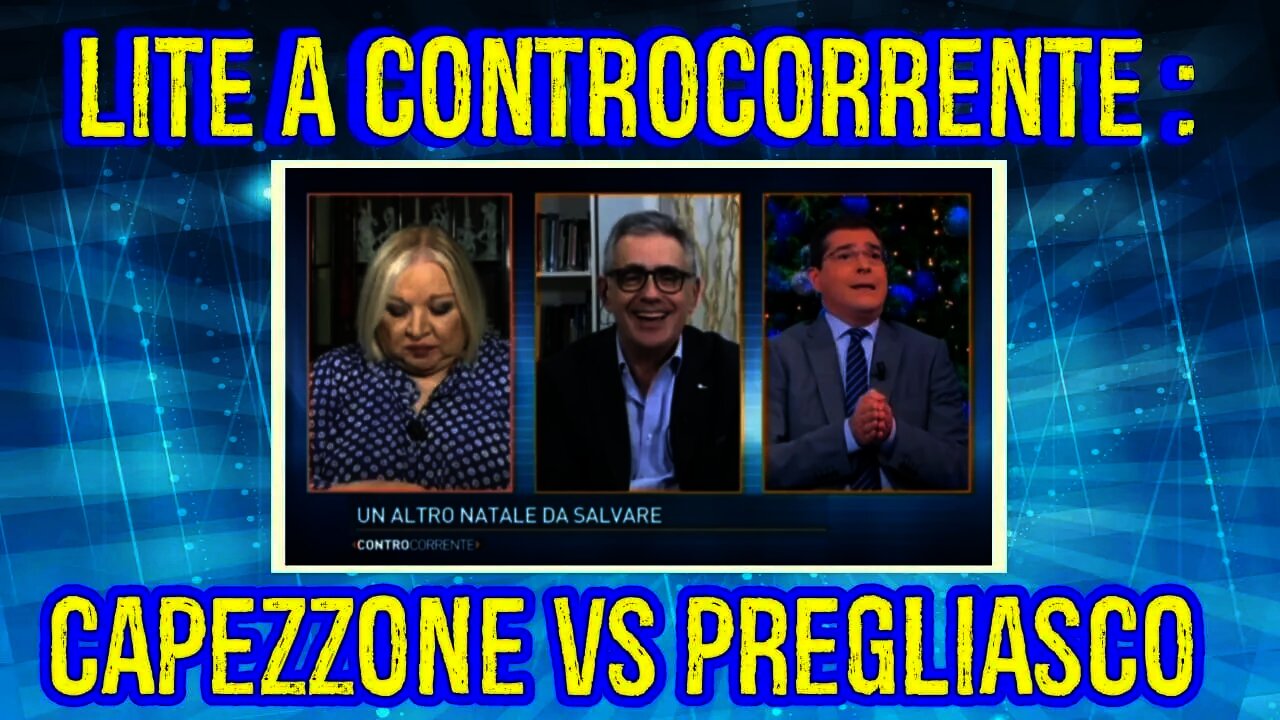 Capezzone zittisce Pregliasco : "Lo lascio a lei il monopolio delle caz..."