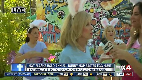 Local Entertainment group holds eighth annual bunny hop easter egg hunt