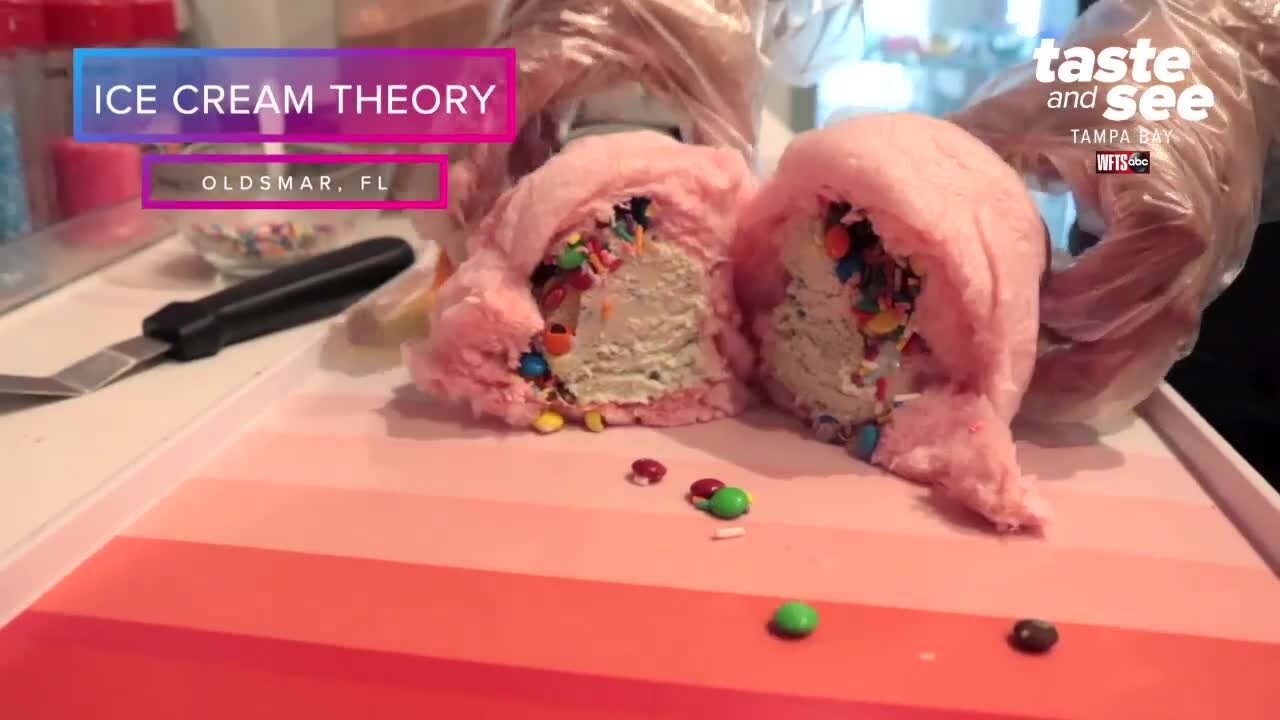 Enjoy cloud cones and cotton candy burritos at Ice Cream Theory | Taste and See Tampa Bay