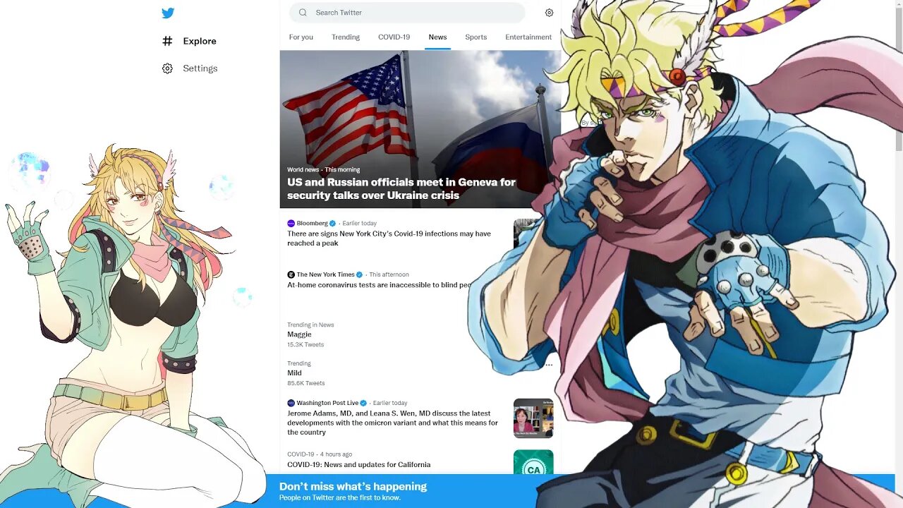 If Caesar Zeppeli Used Twitter