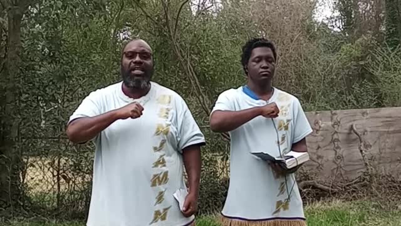 THE HEBREW ISRAELITE MEN ARE THE TRUE HEROES: BLESSINGS TO BISHOP AZARIYAH AND HIS SON!!