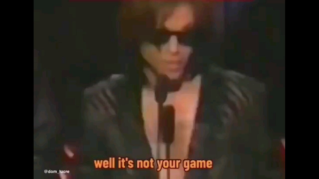 Prince and Michael Jackson was trying to tell us the truth about the world the entire time.