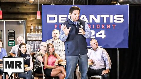 DeSantis Can't Stop Flopping On The Campaign Trail