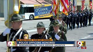 Police officers honored