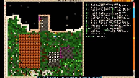 Dwarf Fortress Scarletrocks part 15 - Humans arive [let's play]