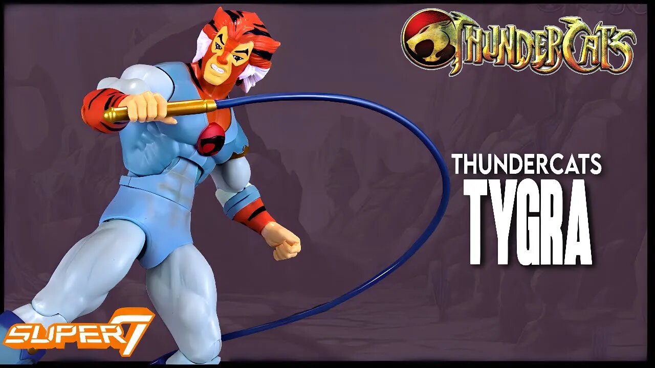 Super7 Thundercats Ultimates Tygra Figure @The Review Spot