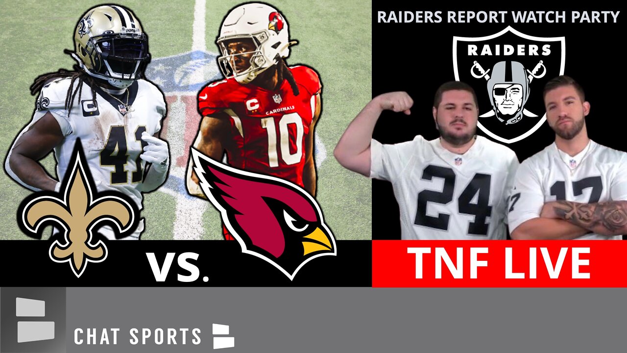 LIVE: Saints vs. Cardinals TNF Watch Party