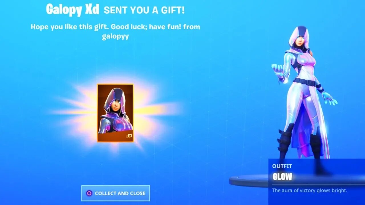 *NEW* FORTNITE GLOW SKIN OUT NOW! (FORTNITE BATTLE ROYALE)