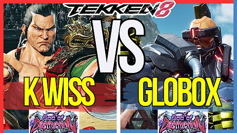 T8 Pro 🕹️ K Wiss (#1 Feng) vs Globox (Jack 8) 🕹️ Tekken 8 Replays