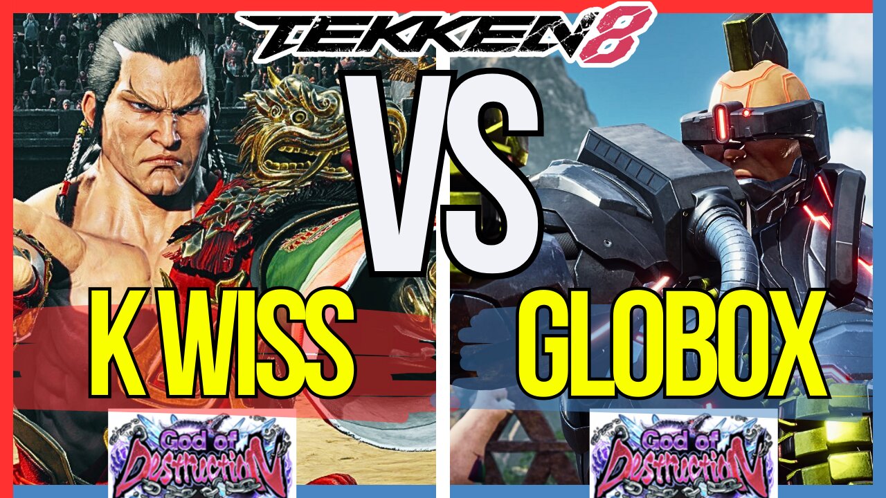 T8 Pro 🕹️ K Wiss (#1 Feng) vs Globox (Jack 8) 🕹️ Tekken 8 Replays