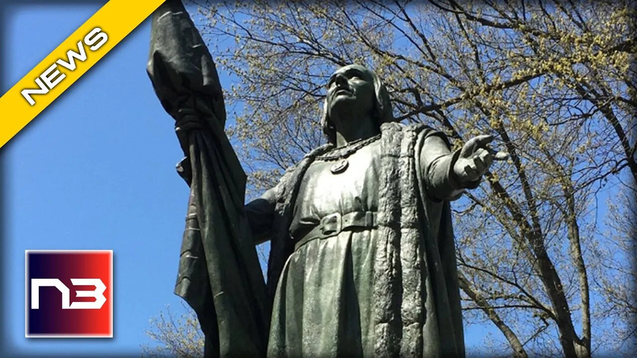 Defacing History: Suspects Vandalize Christopher Columbus Monument