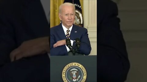 Biden’s latest gaffe–why Biden is so "popular" #shorts