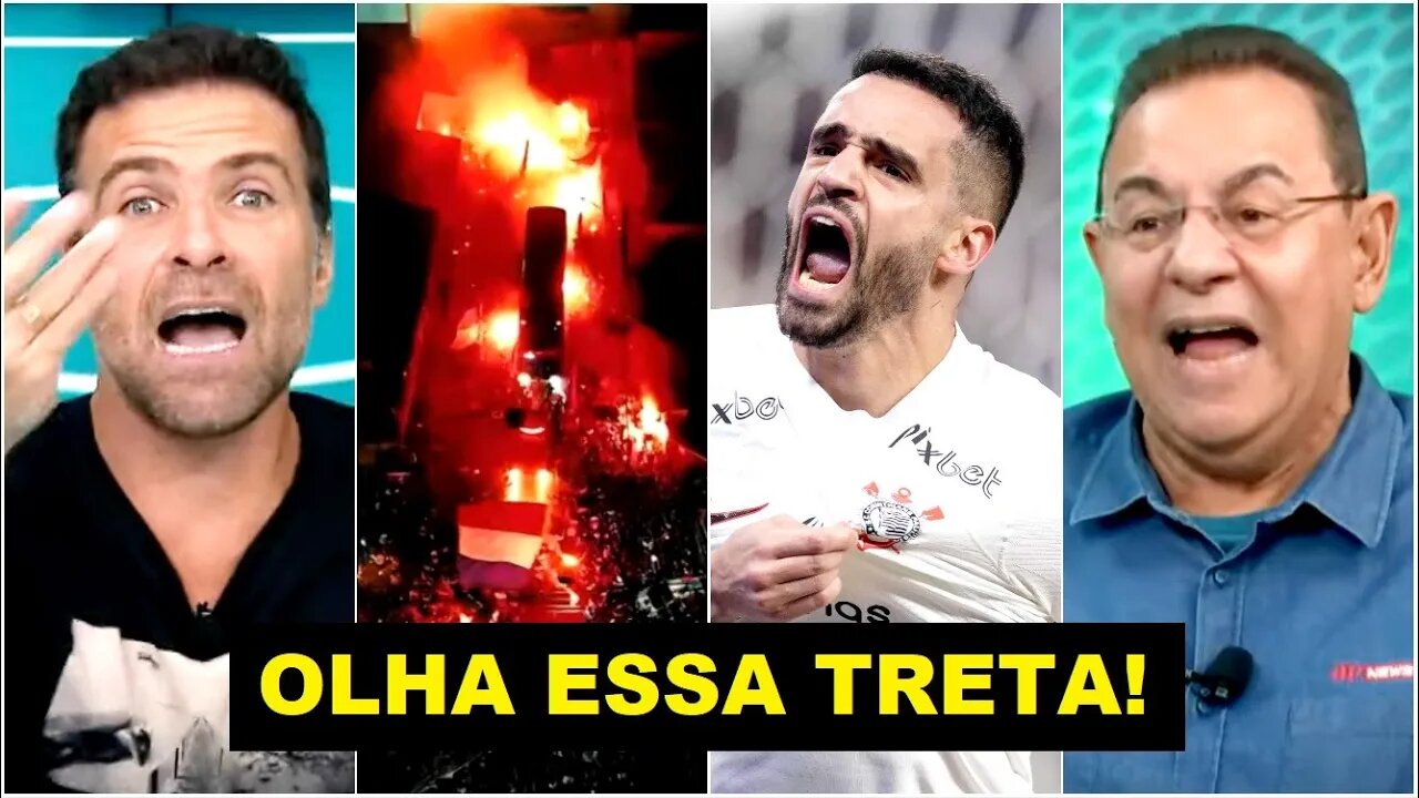 TRETA! "QUÊ??? EU ACHO ISSO DO CAR@L#0! VOCÊ É..." DEBATE PEGA FOGO antes de Corinthians x Fortaleza