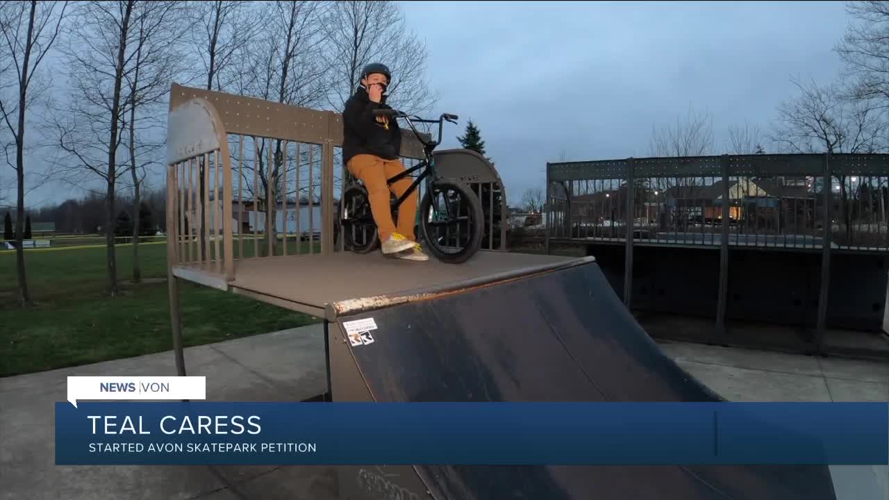 12-year-old starts petition to cover Avon outdoor skatepark