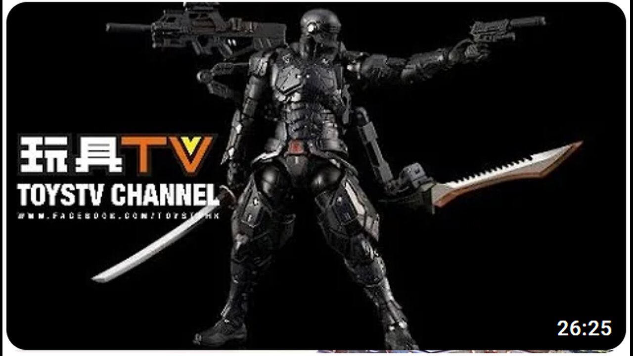 Sentinel Flame Toys GIJOE Snake Eyes TOYSTV Review