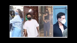 Ranbir Kapoor, kriti Sanon, Akshay Kumar & Nimrat Kaur snapped across in the city