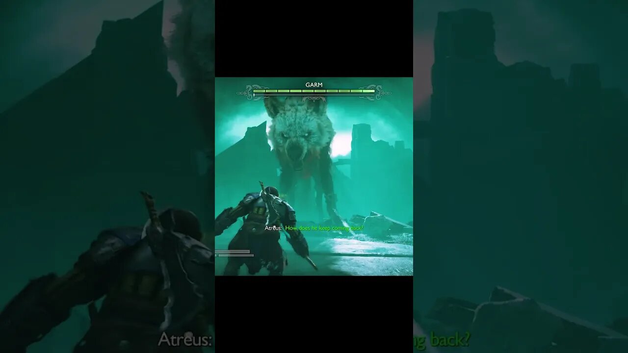 GARM IS OP AS HECK God of War Ragnarök #pros #ps4 #GOW #GodofWar #godofwarragnarok