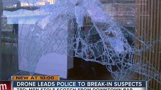 Drone Leads Police To Break-In Suspects