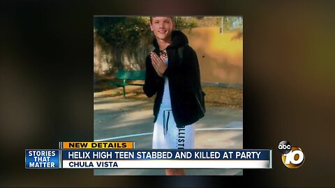 Helix High teen stabbed and killed at party