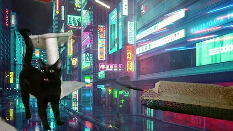 Cyberpunk Cats Test 1