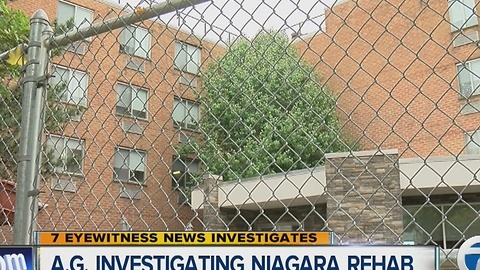 N.Y. Attorney General Investigating Niagara Rehab