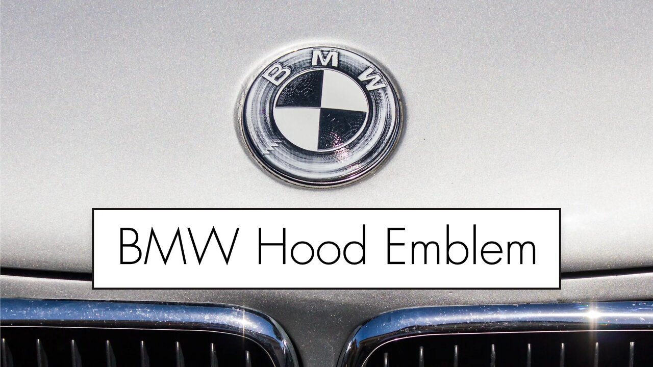 3D Printed BMW Hood Emblem Tutorial