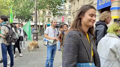 Part.6- FIN- Manifestation de la jeunesse pour le Climat ☀️- 23 sept. 2022 à Paris