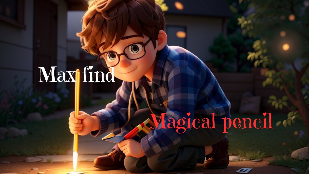 "The Magical Pencil: Max's Amazing Adventure!"