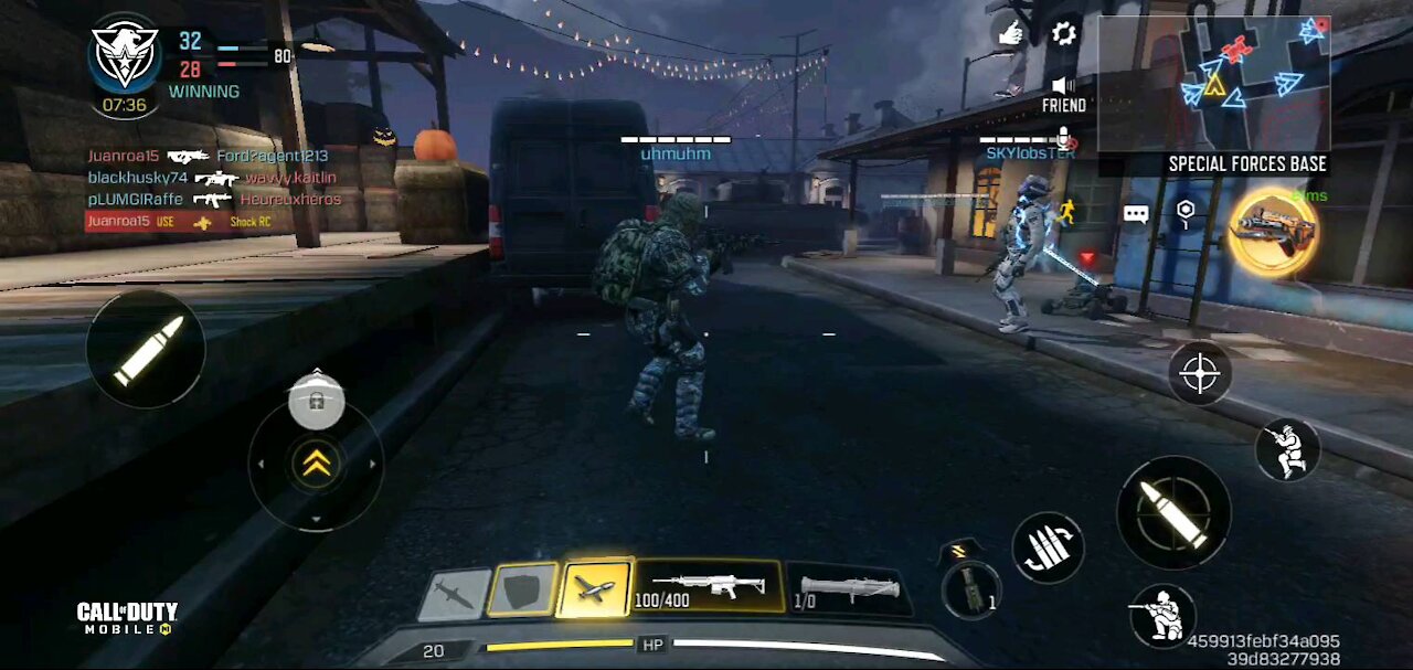 Pumpkin confirmed helping from distance(cod mobile)