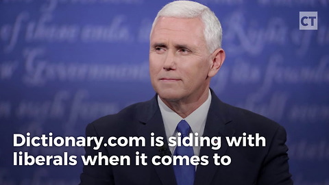 Even Dictionary.com Is Getting Political, Takes Cheap Jab At Mike Pence