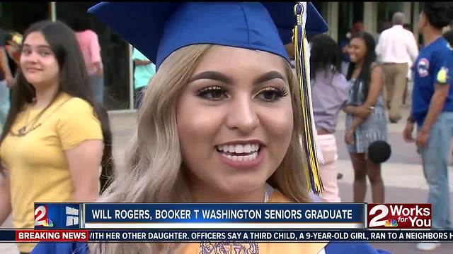 Will Rogers & Booker T Washington HS Graduation 10p