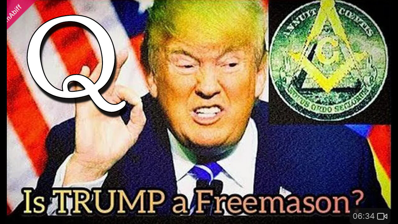 Q Drop ~ Is Trump A Freemason