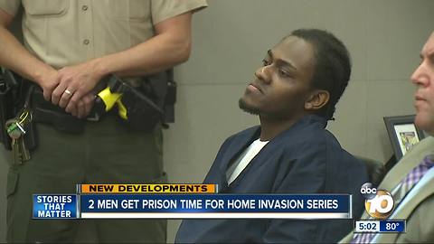 2 men get prison time for San Diego home invasion spree