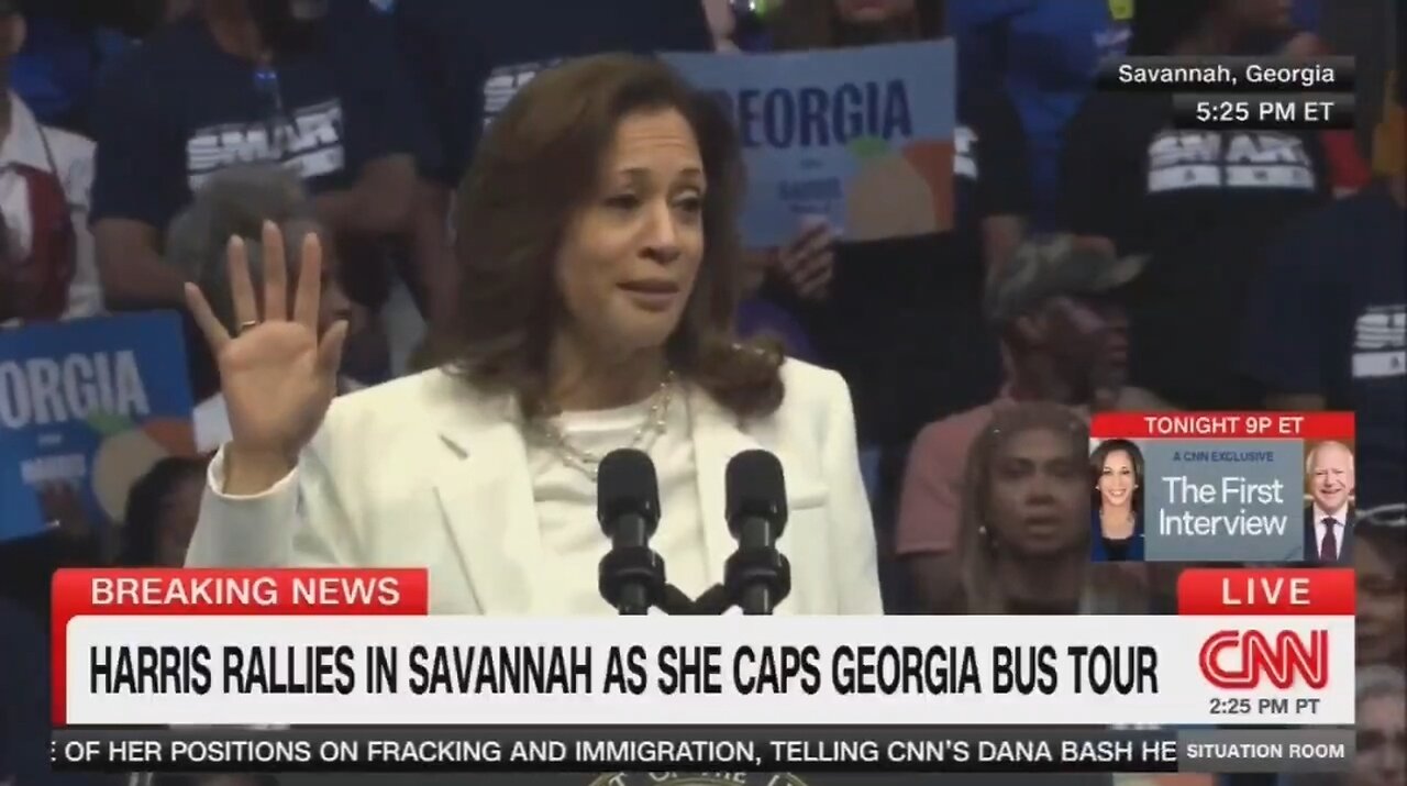 Kamala Gets Interrupted By Pro Hamas Protesters