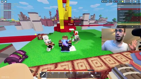 ROBLOX BEDWARS WITH VIEWERS!! JOIN NOW OR ELSE 😾 | !roblox | !commands | !socials