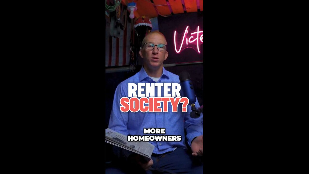 CA a renter society?