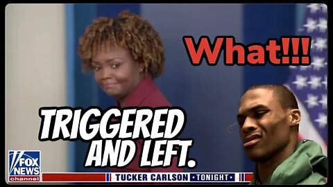 What!!! Did KJP just leave briefing.