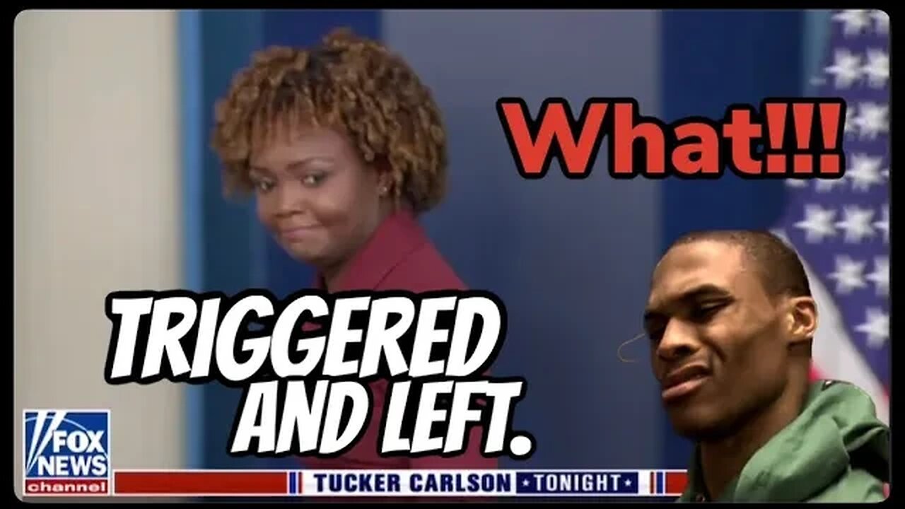 What!!! Did KJP just leave briefing.