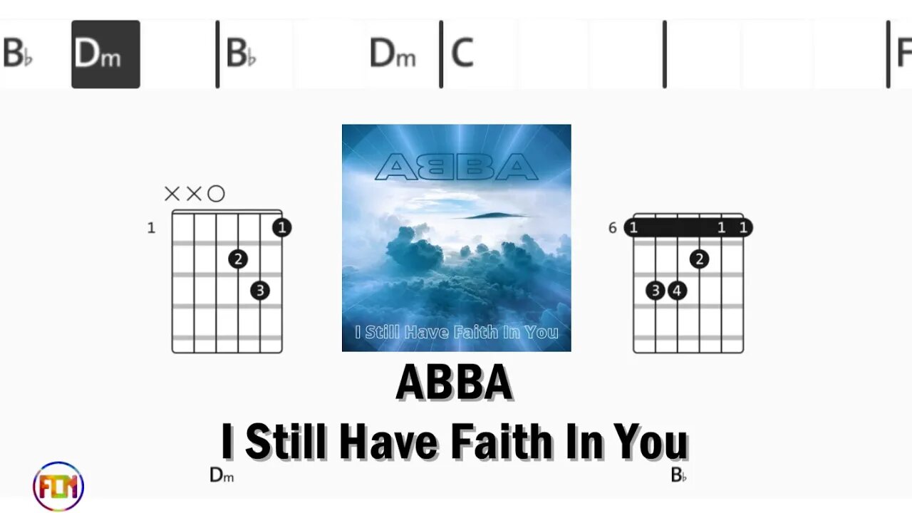 ABBA I Still Have Faith In You - Guitar Chords & Lyrics HD