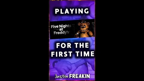 Justin Plays Five Nights At Freddy’s For The First Time During Spooky Game Halloween Stream