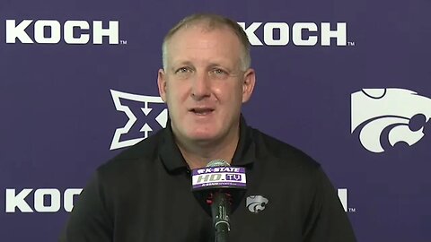 Kansas State Football | Chris Klieman Press Conference | November 3, 2020
