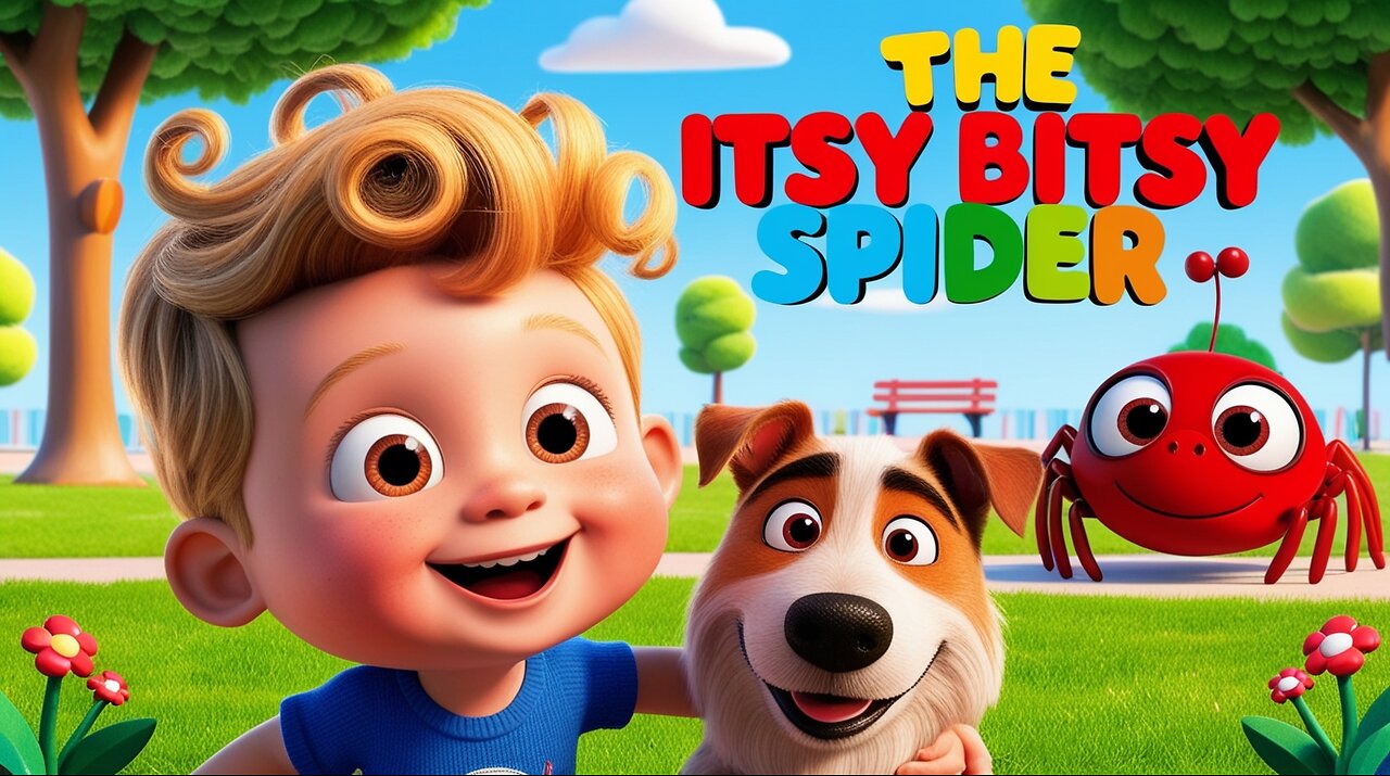 The Itsy Bitsy Spider 🌞 | Kids Fun Storytime | The Thirsty Spider Adventure!