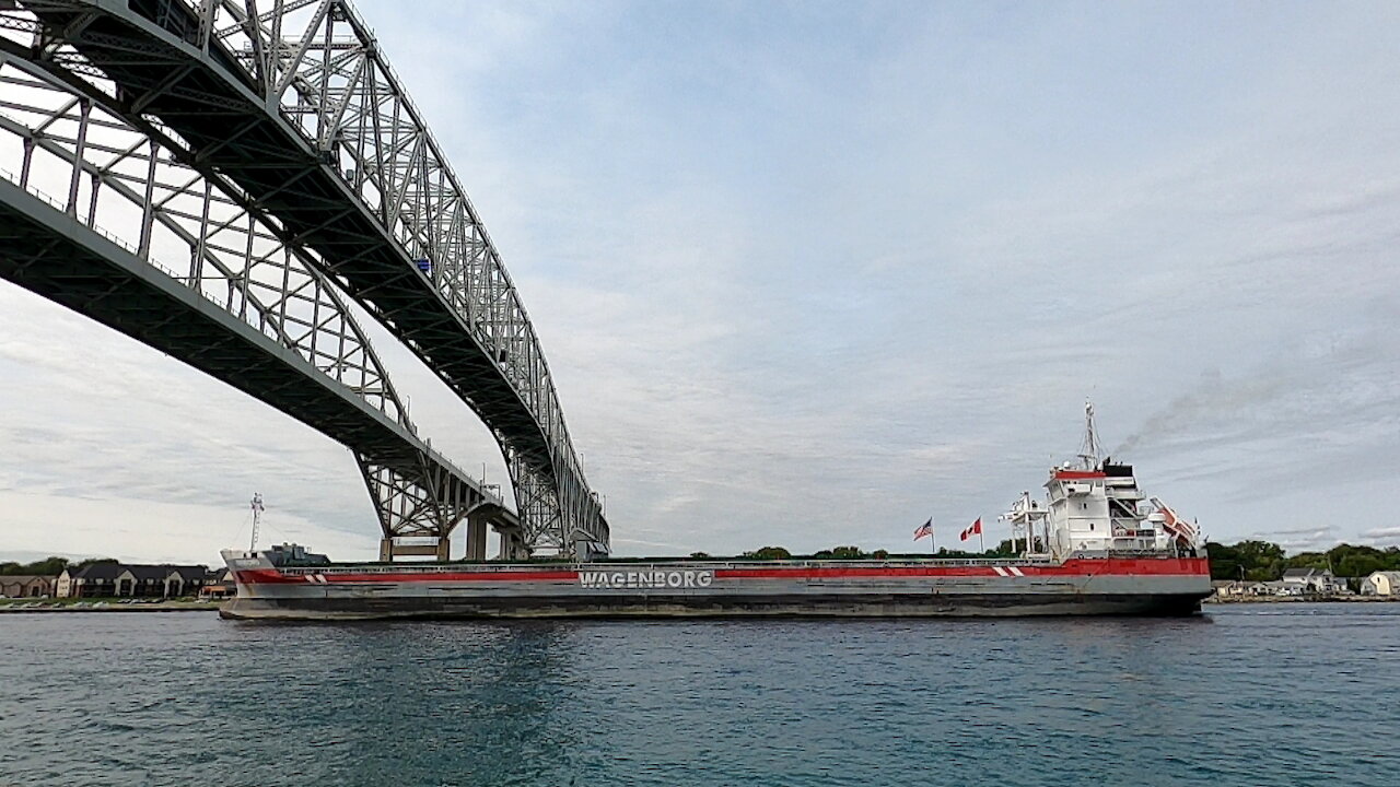 Finnborg 142m / 466ft Cargo / Containership In Great Lakes Sept 13 2021