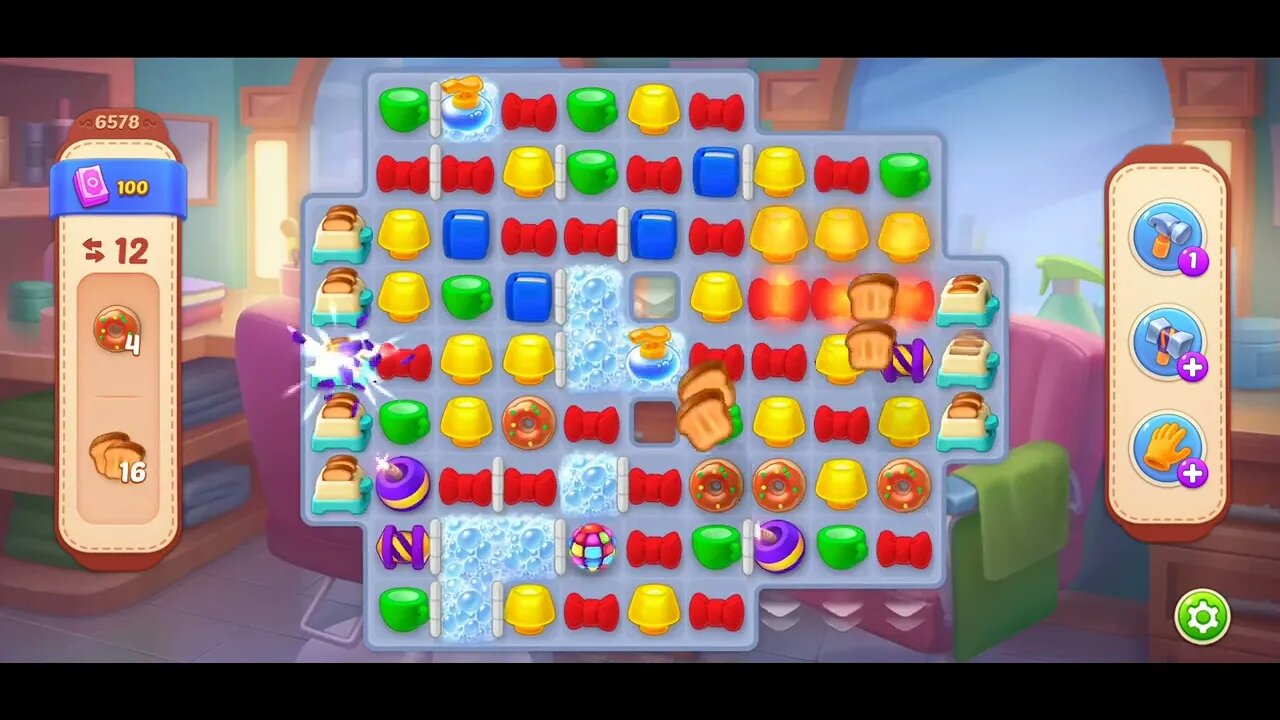 Playrix Homescapes Gameplay Walkthrough Level 6578